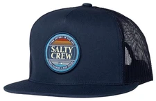 Salty Crew Simple Fade Trucker Hat - Navy - New