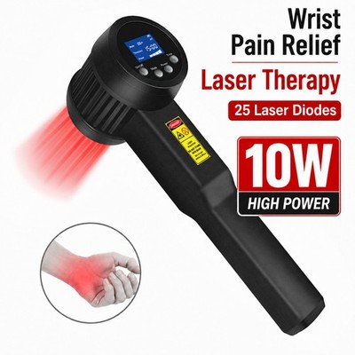 10W Cold Laser Therapy Device for Sports Sprains Injuries,Joints and Muscle Pain