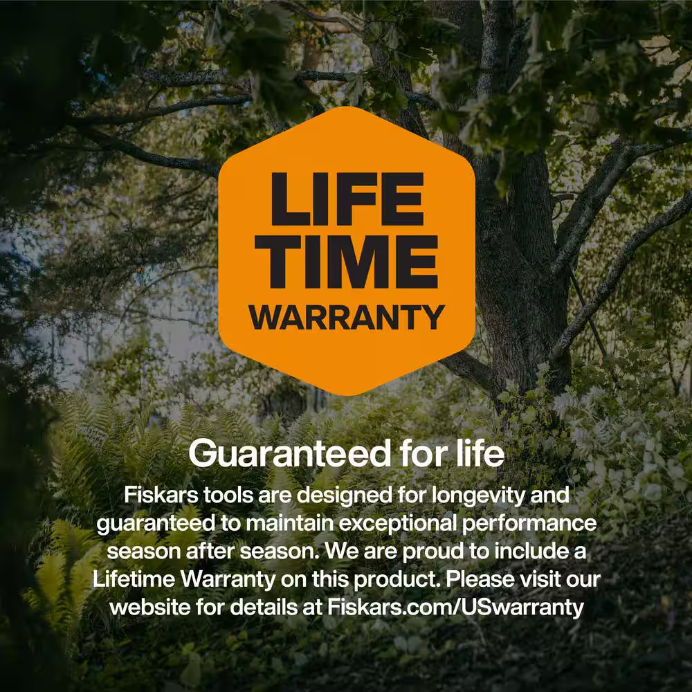 3/4 In. Cut Capacity 9.4 In. Steel Blade Bypass Pruning Shears with Softgrip Han