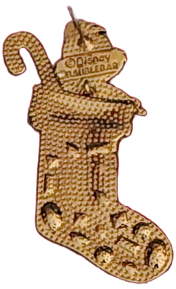 Pendientes de vacaciones de Navidad Chip & Dale de los parques y chuchería de Disney Foto 4 de 4