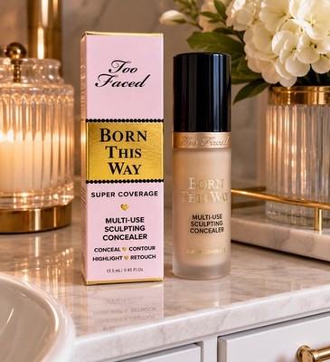 Too Faced Born This way -13.5ml Light beige  concealer