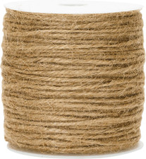 Jute Twine String 3Mm Natural Jute Twine 328 Feet Heavy Duty Hemp