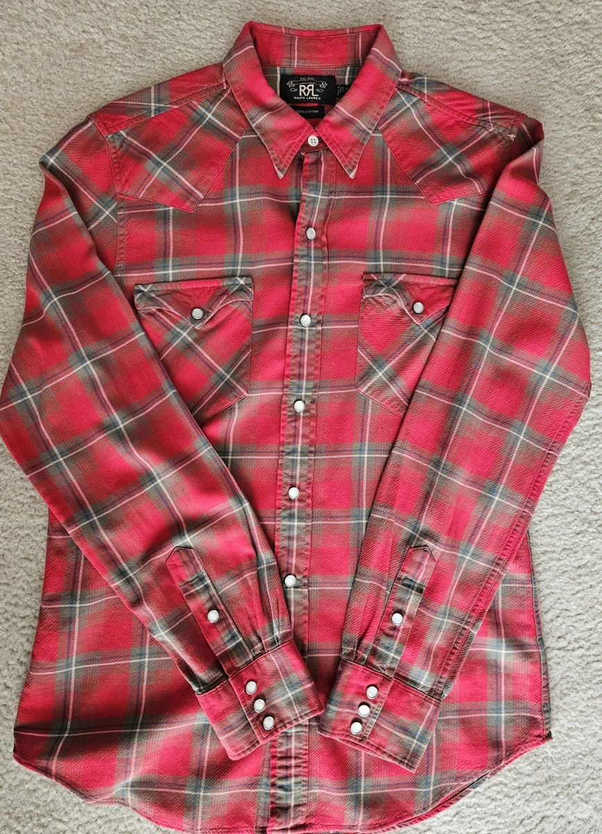 RRL Western Casual Button-Down Shirts for Men for sale - eBay