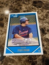 FREDDIE FREEMAN 2007 Bowman Draft #BDDP12 Braves Rookie - E