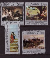 Philippines 1972 Art/ Filipino Paintings set MNH mint stamps