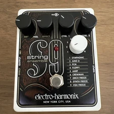 Used Electro-Harmonix EHX STRING9 String Ensemble Synth Effects Pedal String 9