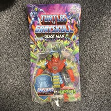 Mattel Turtles Of Grayskull Beast Man Samurai Action Figure Unpunched