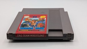Tag Team Wrestling (NES, Nintendo Entertainment System, 1986) Tested 