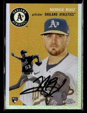 2023 Topps Chrome Platinum Anniversary #101 Norge Ruiz Refractors Rookie card