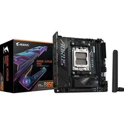Gigabyte B850I AORUS PRO Amd Am5 Socket Motherboard Mini-Itx 2X Ddr5 Slots 2X M.