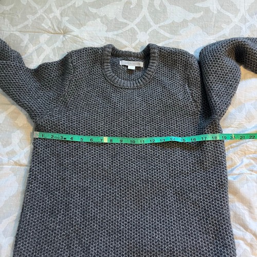 Maglione Sconosciuto Eastbank Misto Lana Girocollo Maglia Grossa Grigio Uomo Medium - Foto 6 di 9