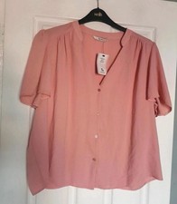 Tu Size 20 Pink Floaty Blouse BNWT Free Postage