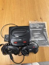 Sega Mega Drive II Console with 2 controllers - no power adapter 