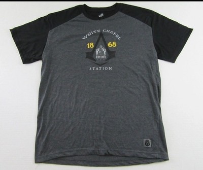 UBI WORKSHOP Assassin's Creed Syndicate Whitechapel T-Shirt Large Gray Black