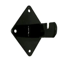 Dazzling Displays Black Gridwall Mount Brackets for Grid or Slatgrid Panels-Box