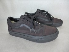 Vans Old Skool 721356 Black Skate Shoes Low Top Men's 5 Women's 6.5 36.5 EUR