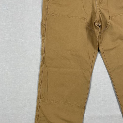 NUEVO Pantalones de Carpintero GAP Para Hombre Talla 31x30 Marrón Relajado Recto Doble Rodilla Nuevos con Etiquetas - Imagen 6 de 16