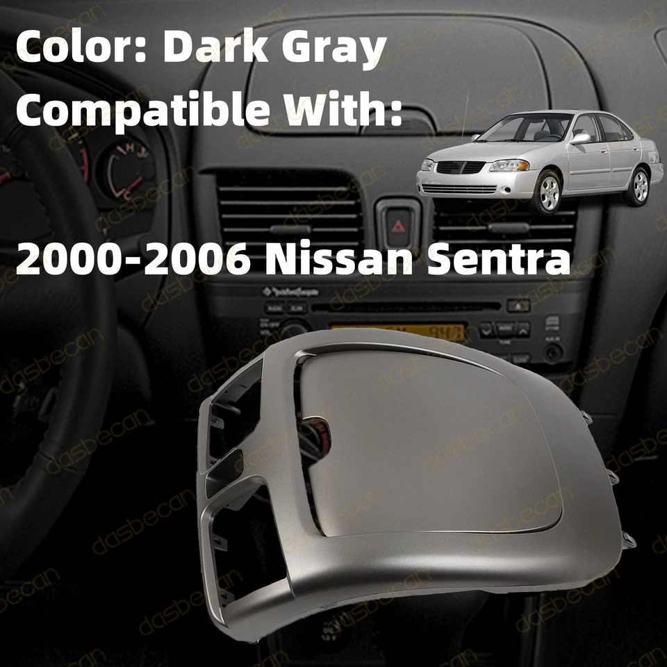 Center Dash Air Conditioner Vent Outlet Panel for Nissan Sentra Sunny 2000-2006 Foto 3 de 4