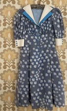 VINTAGE 70s DOES 30s DRESS BBC