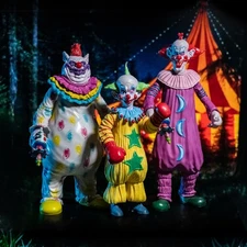 New in box Trick or Treat Studios Killer Klowns from Outer Space series #1 set