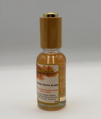 Addicted Beauty Natural Youth Elixir Hair Oil 1 oz.