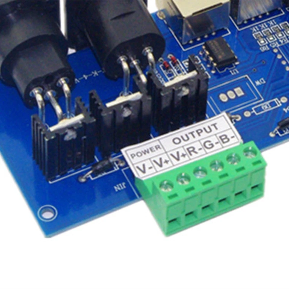 Controller DMX512 LED Decoder DMX512 RGB 3CH Controller Strip -NET-K-3CH-BA9353 - Bild 2 von 4