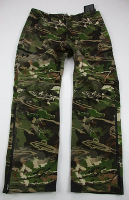 Mens 38x32 Under Armour Pants Stealth Reaper Wool Hunting Cargo Mid Season Camo - Image 1 of 4