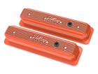 Holley Center Bolt Valve Covers w/ Emissions for Chevy SBC ZZ6/Vortec
