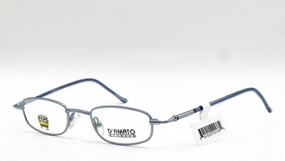 NEW D'AMATO EYEWEAR DK207 BLU BLUE AUTHENTIC EYEGLASSES 42-18