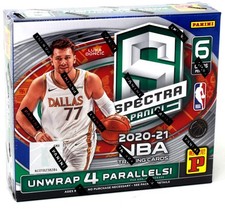 2020/21 PANINI SPECTRA BASKETBALL TMALL EDITION BOX BLOWOUT CARDS