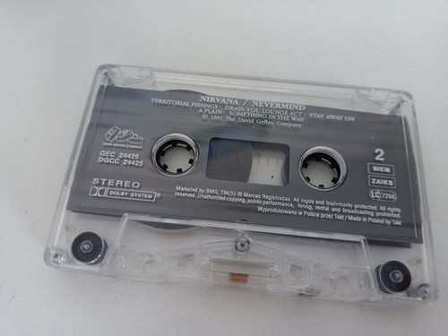 Nirvana - Nevermind - Cassette, Made In Poland 1994 - Picture 2 of 6