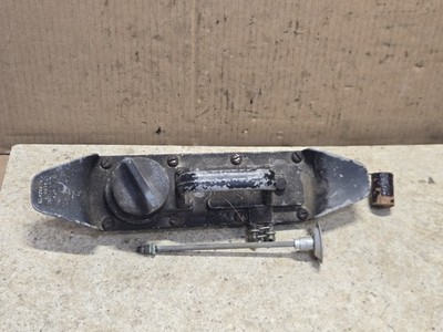 1950's Johnson Evinrude OMC Outboard Pressure Gas / Fuel Tank Top Assembly 