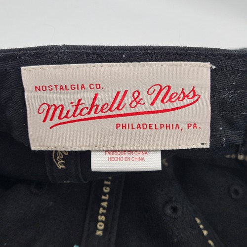 Mitchell & Ness Hat Atlanta United FC MLS Soccer Black Blue Cap Adjustable - Picture 8 of 11