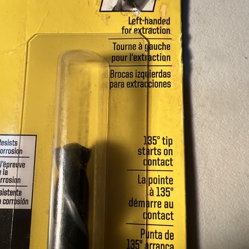 Irwin 1789225 Schnellarbeitsstahl Rundschaft Linkshand Bohrer 5/16x5-7/8 L Zoll - Bild 2 von 6