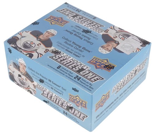 2022/23 Upper Deck Series 1 Hockey Factory Sealed Retail Box - Bild 2 von 2