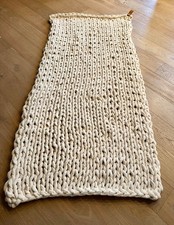 Bearaby Velvet Napper Weighted Blanket 15 Lbs White Opal - excellent condition