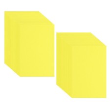 30 Pack EVA Foam Sheets, 12" x 8" 2mm Thick Foam Paper, Lime Yellow