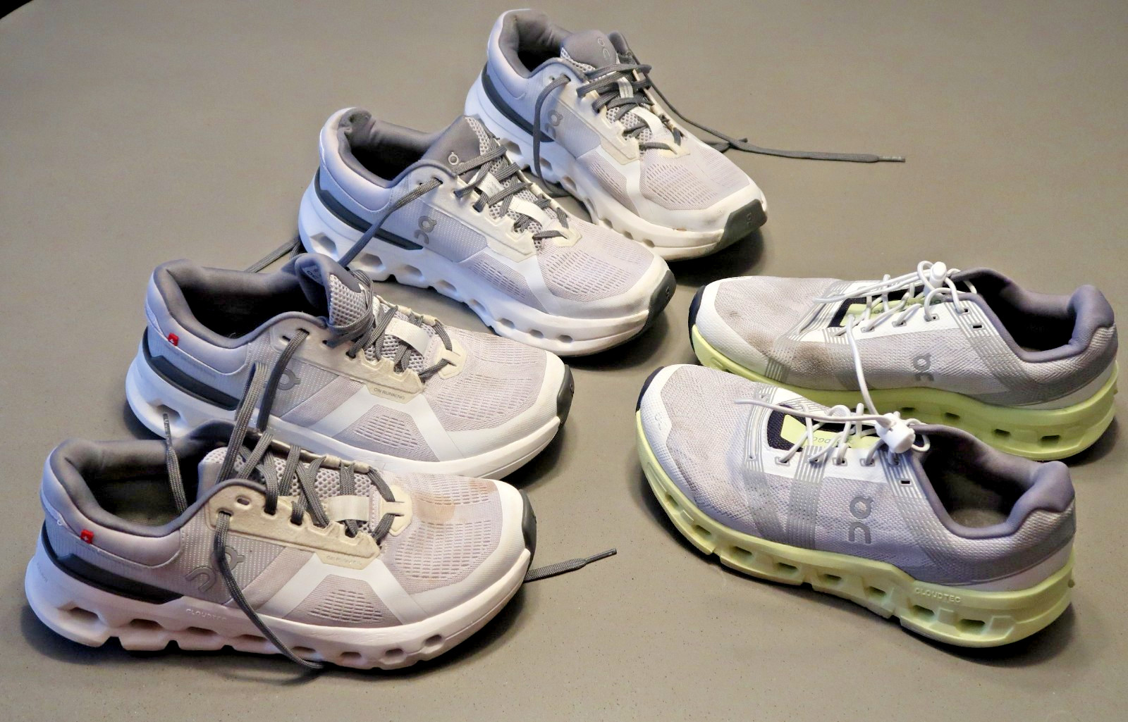 USED 3 PAIR BUNDLE On Cloud Cloudrunner Running S… - image 1