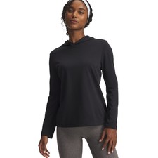 Under Armour Expanse ColdGear Infrared Hoodie Women's Sweatshirt, Black, Large