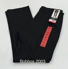 Pantalones ponte de pierna recta Banana Republic para mujer, negros, talla M