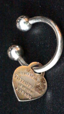 Tiffany Co Return to Heart Key Ring Sterling Silver 925 - No Box