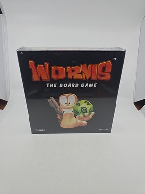 Worms: The Board Game - Hilarious Tabletop Game, Age 10+ New