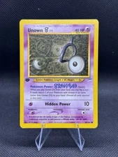 Unown [V] 89/105 Neo Destiny 1st Edition