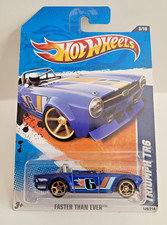 Hot Wheels 2010 Faster Than Ever Triumph TR6 Dark Blue