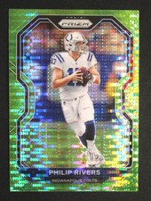 2020 Panini PRIZM PHILIP RIVERS Green PULSAR #85