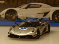Tarmac Works - Koenigsegg Jesko Attack, Silber - T64G-TL052-SL - 1:64
