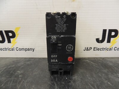 GE General Electric TEY230 2 Pole 30 Amp Type TEY Bolt On Circuit Breaker