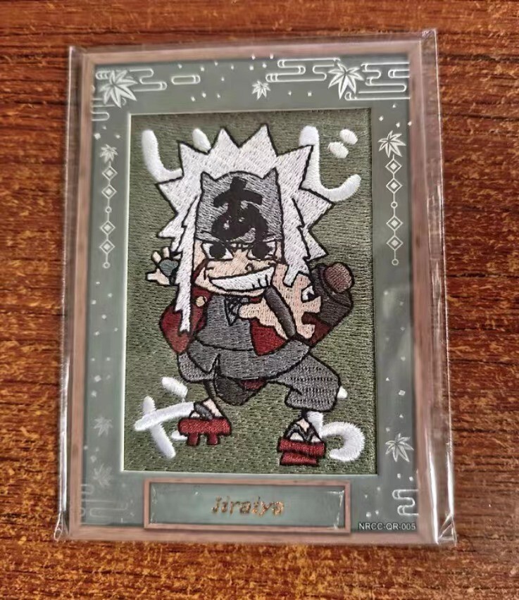 KAYOU Naruto Official CCG Card Jiraiya （Limited number) embroid