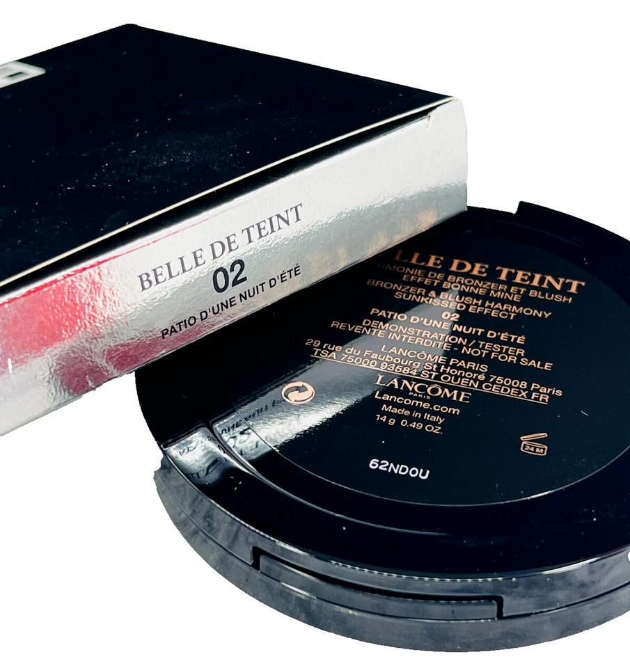 Lancome Belle De Teint Bronzer & Blush Harmony 02 Patio D'une Nuit D'ete 0.49 oz - Image 4 of 4