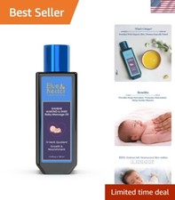 Calming Ayurvedic Baby Oil with Coconut  13 Herbs for Soft Skin - 3.4 Fl Oz